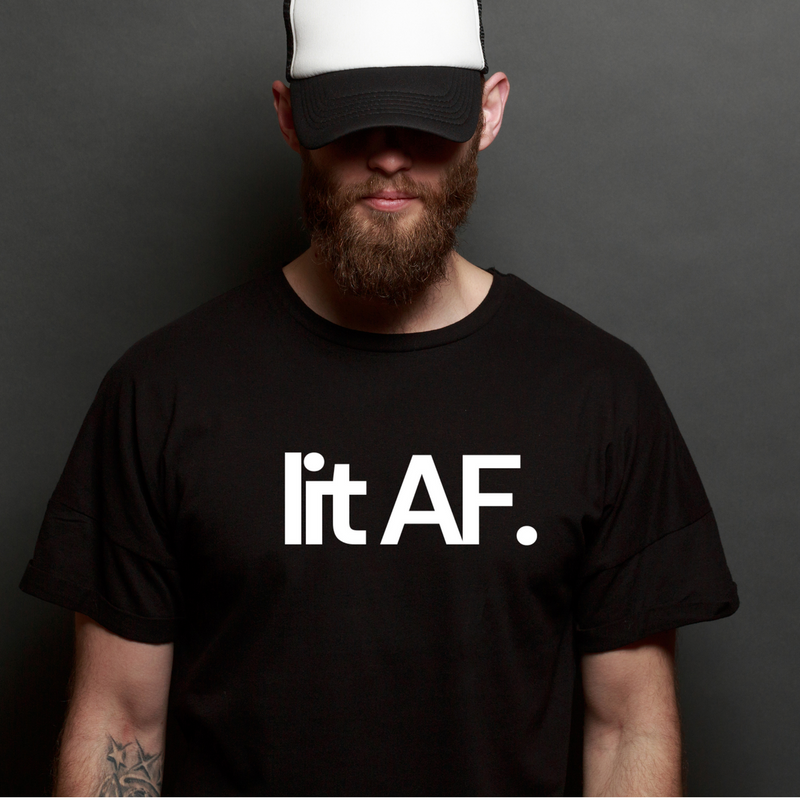 LIT AF Short Sleeve T-Shirt