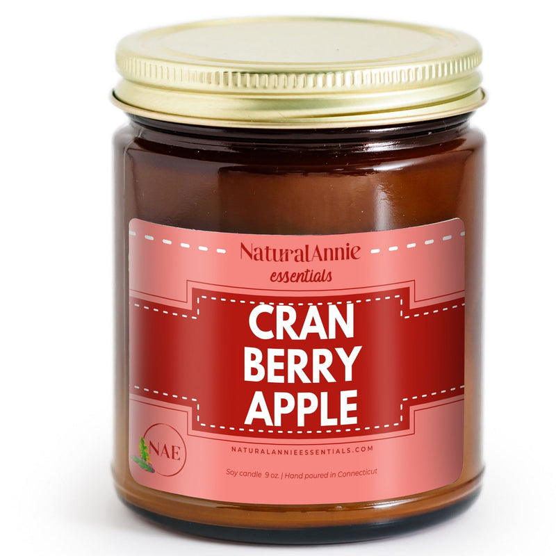 CRANBERRY APPLE 9 oz Scented Soy Candle