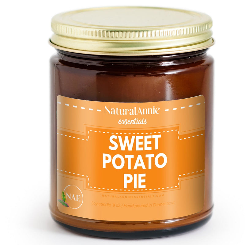 SWEET POTATO PIE 9 oz Scented Soy Candle