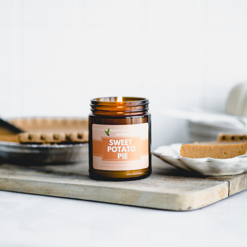 SWEET POTATO PIE 9 oz Scented Soy Candle